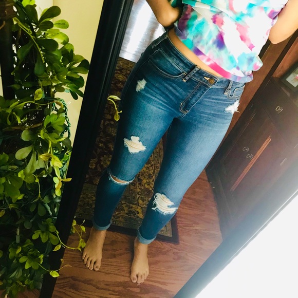 Hollister distressed jeans - Picture 6 of 7